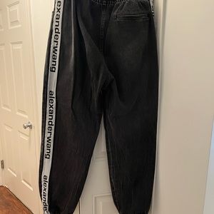 Alexander wang denim joggers